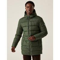 Regatta Lakiver Hooded Puffer Jacket Khaki
