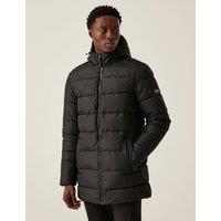 Regatta Lakiver Hooded Puffer Jacket Black