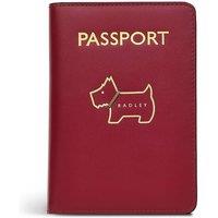 Heritage Dog Outline Leather Passport Cover