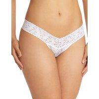 Low Rise Signature Lace Thong