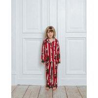 Candy Cane Festive Print Pyjamas (1-12 Yrs)