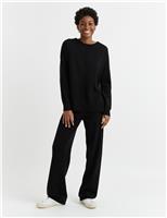 Chinti & Parker Wool Rich with Cashmere Relaxed Jumper Cream