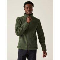 Regatta Garrian II Funnel Neck Zip Up Fleece Khaki