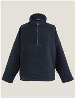 Regatta Zeeke Funnel Neck Half Zip Fleece Navy