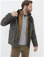 Cotton Rich Padded Utility Jacket