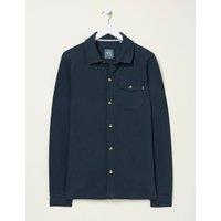 Pure Cotton Pique Long Sleeve Polo Shirt