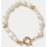 Freshwater Pearl Pebble Bracelet