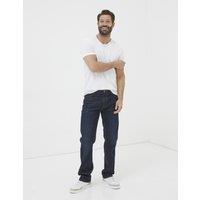 FatFace Pure Cotton 5 Pocket Jeans Dark Blue