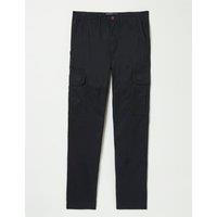 Straight Fit Pure Cotton Cargo Trousers