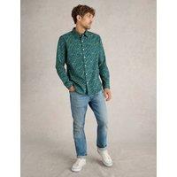 Pure Cotton Thorn Print shirt