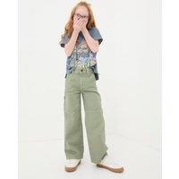 Wide Leg Denim Jeans (3-13 Yrs)