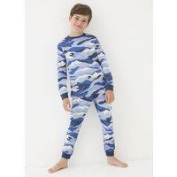 Pure Cotton Mountain Print Pyjama Set (3-13 Yrs)