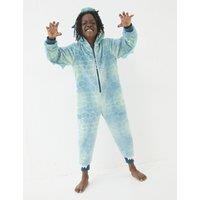 Fleece Dragon Onesie (3-13 Yrs)