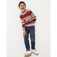 Striped Hooded Jumper (3-13 Yrs)