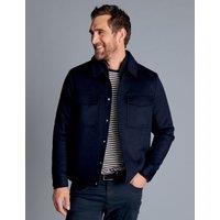 Pure Wool Harrington Jacket