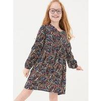 Butterfly Print Dress (3-13 Yrs)