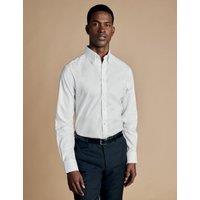 Slim Fit Non Iron Pure Cotton Twill Shirt