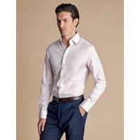 Slim Fit Non Iron Pure Cotton Twill Shirt