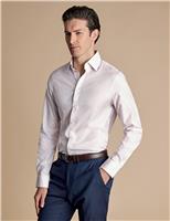Slim Fit Non Iron Pure Cotton Twill Shirt