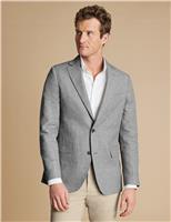 Slim Fit Linen Blend Blazer
