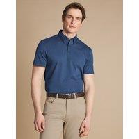 Pure Cotton Jersey Polo Shirt