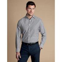 Slim Fit Non Iron Pure Cotton Striped Shirt