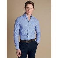 Slim Fit Non-Iron Pure Cotton Check Shirt