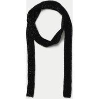 Black Beaded Scarf
