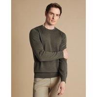 Pure Merino Wool Crew Neck Jumper