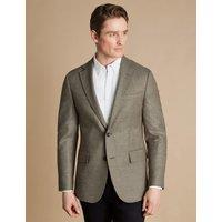 Slim Fit Pure Wool Twill Blazer