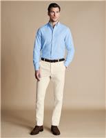 Charles Tyrwhitt Slim Fit Chinos Dark Red