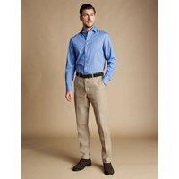 Slim Fit Pure Linen Trousers