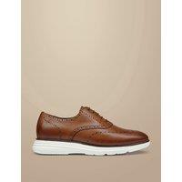 Leather Lace Up Trainers