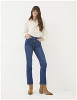 FatFace Brooke Bootcut Jeans Indigo