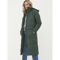 Hooded Longline Puffer Coat