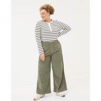 Cotton Rich Cord Wide Leg Trousers