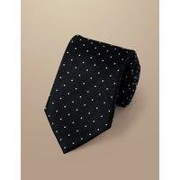 Polka Dot Pure Silk Tie