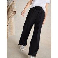 Drawstring Wide Leg Trousers