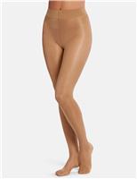 Wolford 3pk 20 Denier Sheer Tights Sand