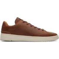 Leather Lace Up Trainers
