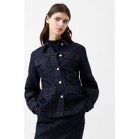 Denim Collared Jacket
