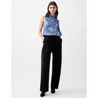 Geometric Sleeveless Top