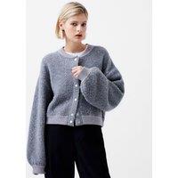 Bomber Jacket with Wool