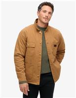 Pure Cotton Utility Chore Jacket