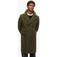Wool Rich Double Breasted Trench Coat