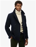 Wool Rich Revere 2 in 1 Peacoat