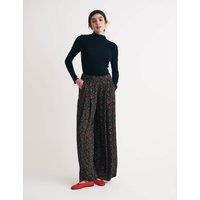 Floral Elasticated Waist Relaxed Trousers