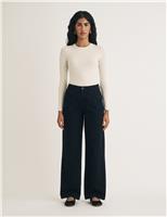 High Waisted Wide Leg Jeans