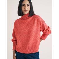 Funnel Neck Relaxed Jumper