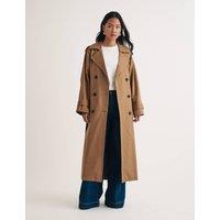 Pure Cotton Double Breasted Trench Coat